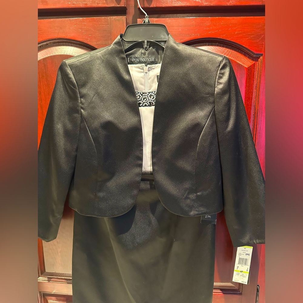 Nipon Boutique Dress & Blazer Set